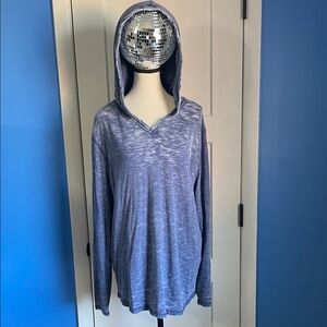 Lucky Brand Blue Heather Hoodie